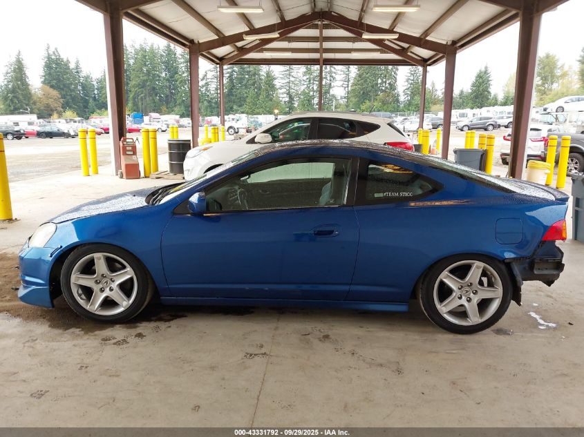 2003 Acura Rsx Type S VIN: JH4DC53023C008569 Lot: 43331792