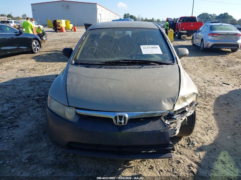 2007 Honda Civic Lx VIN: 1HGFA16587L014934 Lot: 43331800