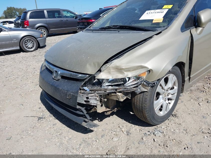 2007 Honda Civic Lx VIN: 1HGFA16587L014934 Lot: 43331800