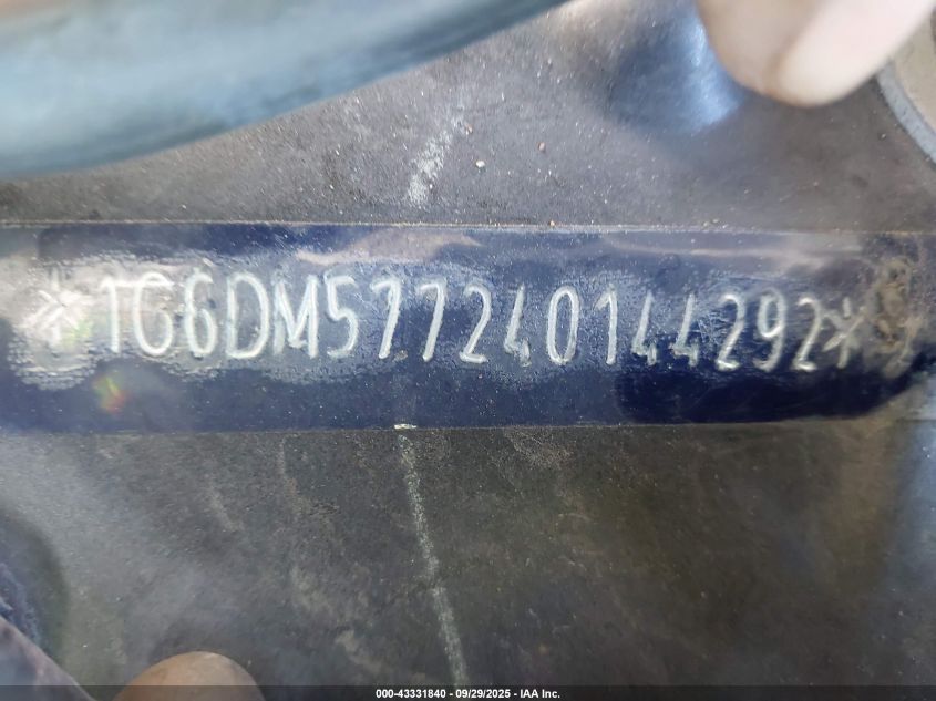 2004 Cadillac Cts Standard VIN: 1G6DM577240144292 Lot: 43331840