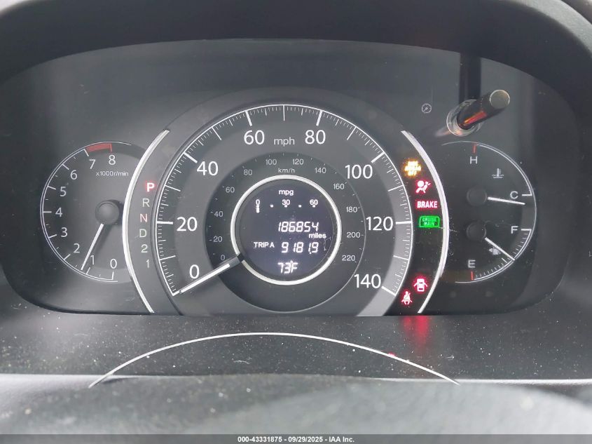 2012 Honda Cr-V Ex VIN: 5J6RM3H52CL027663 Lot: 43331875