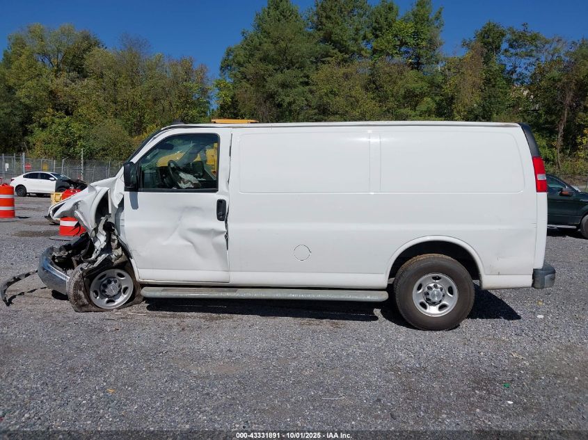 2020 Chevrolet Express Cargo Rwd 2500 Regular Wheelbase Wt VIN: 1GCWGAFGXL1175838 Lot: 43331891