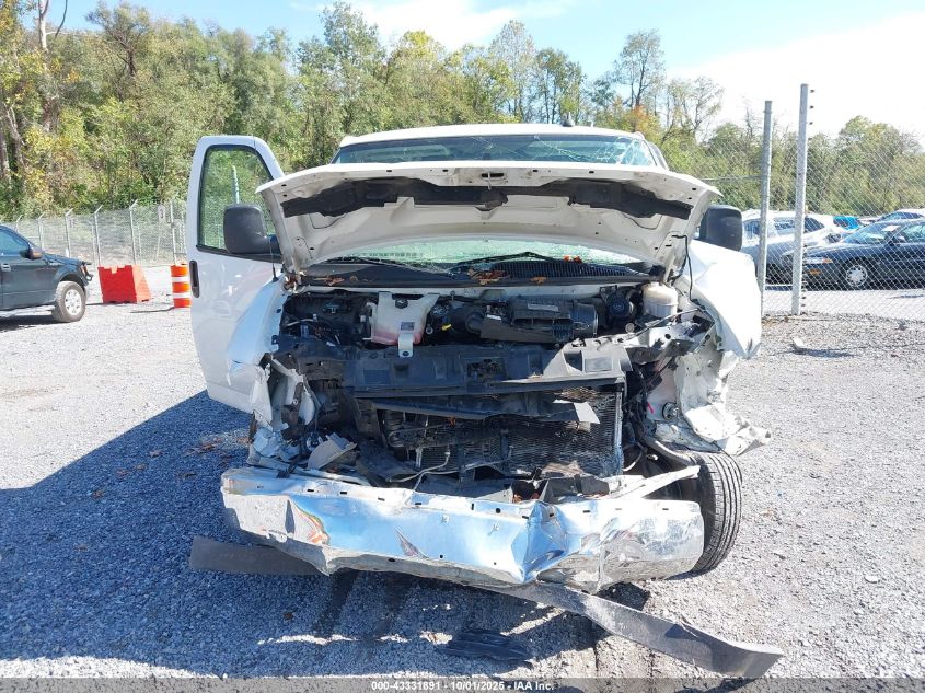 2020 Chevrolet Express Cargo Rwd 2500 Regular Wheelbase Wt VIN: 1GCWGAFGXL1175838 Lot: 43331891