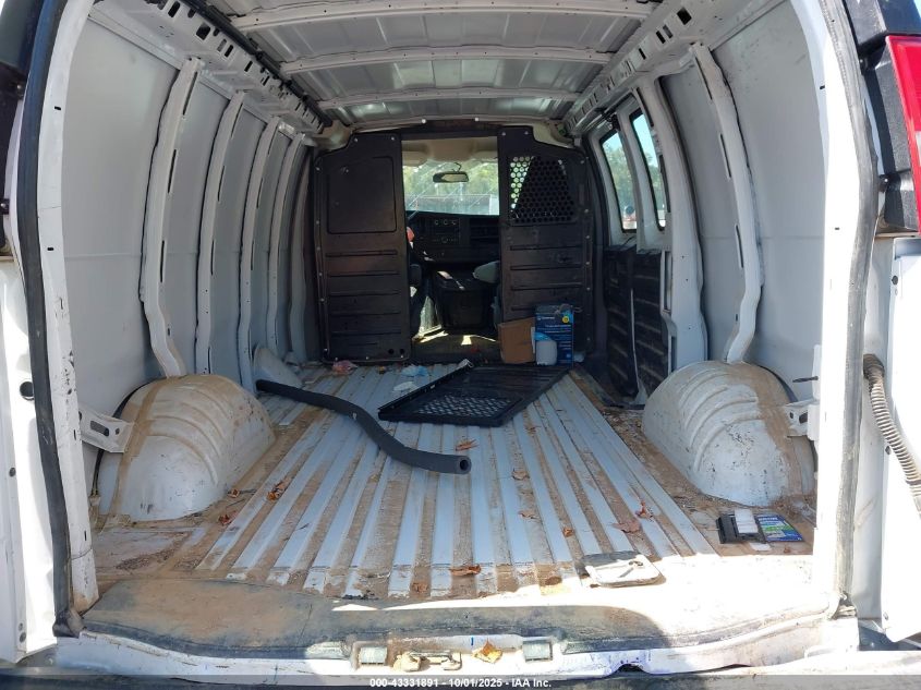 2020 Chevrolet Express Cargo Rwd 2500 Regular Wheelbase Wt VIN: 1GCWGAFGXL1175838 Lot: 43331891