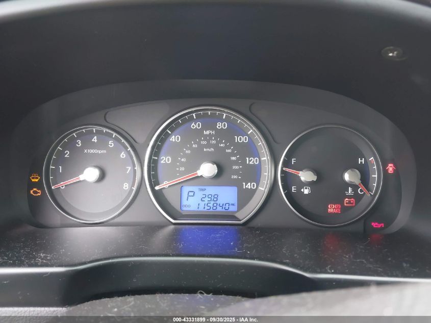 2011 Hyundai Santa Fe Gls VIN: 5XYZGDAB5BG070827 Lot: 43331899