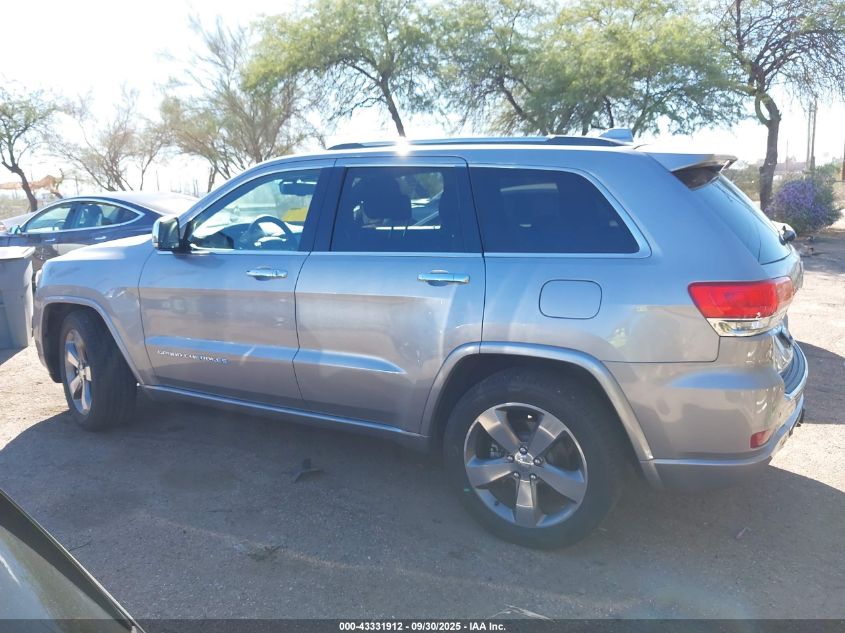 2014 Jeep Grand Cherokee Overland VIN: 1C4RJECT7EC388342 Lot: 43331912