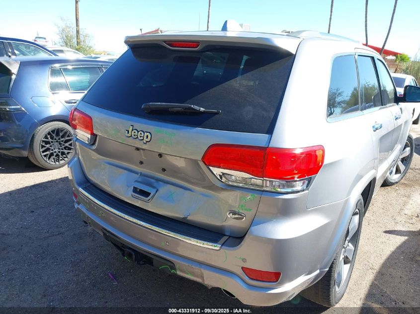 2014 Jeep Grand Cherokee Overland VIN: 1C4RJECT7EC388342 Lot: 43331912