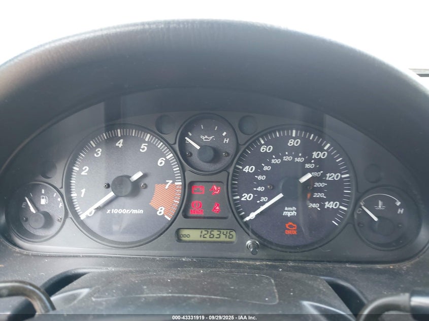 1999 Mazda Mx-5 Miata Leather Pkg/Popular Equipment Pkg/Sports Pkg/Touring Pkg VIN: JM1NB3535X0135344 Lot: 43331919