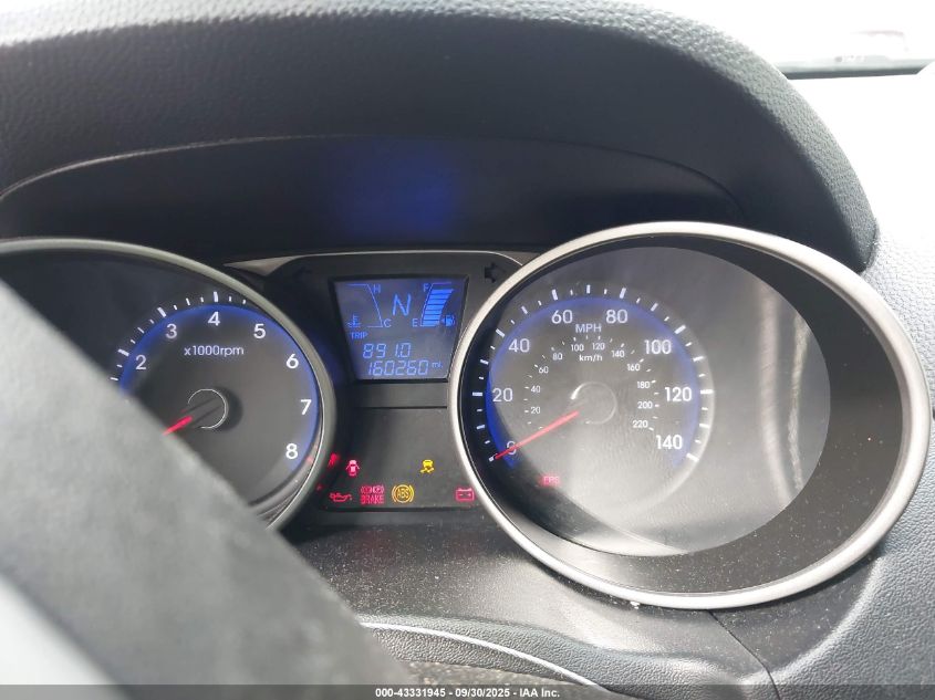 2012 Hyundai Tucson Limited VIN: KM8JUCAC4CU380357 Lot: 43331945