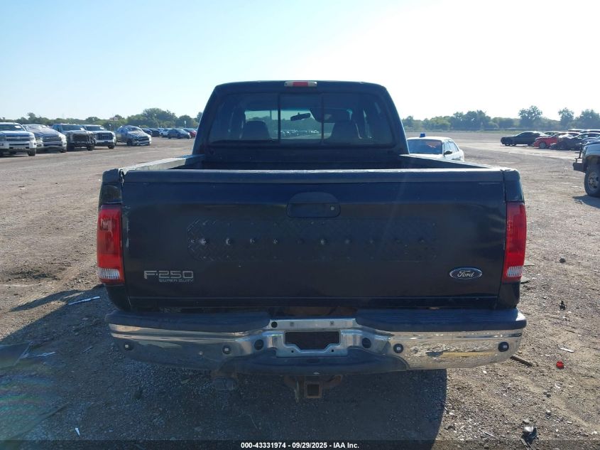 2003 Ford F-250 Lariat/Xl/Xlt VIN: 1FTNW20L23ED02312 Lot: 43331974