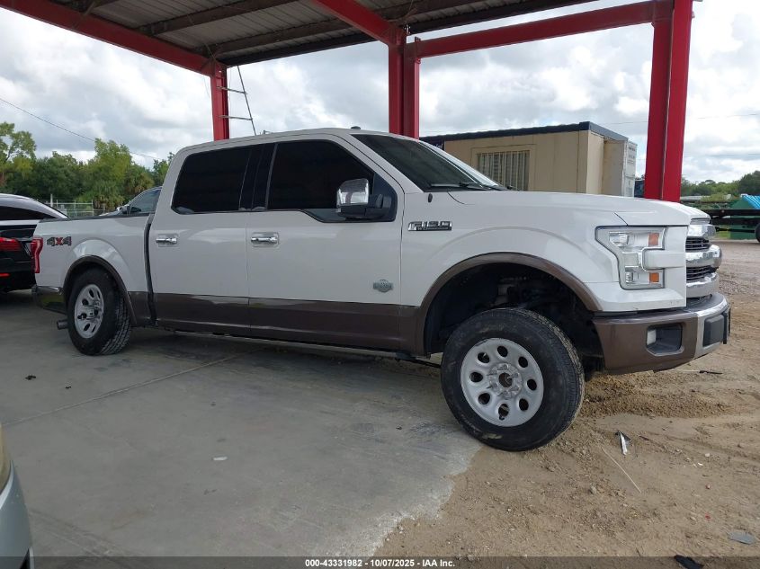 2017 Ford F-150 King Ranch VIN: 1FTEW1EFXHFC88531 Lot: 43331982