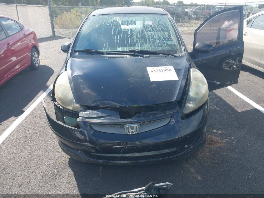 2007 Honda Fit Sport VIN: JHMGD38657S029732 Lot: 43331990