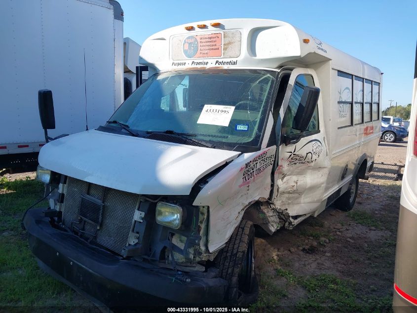 2008 Chevrolet Express Cutaway VIN: 1GBHG31C381109989 Lot: 43331995