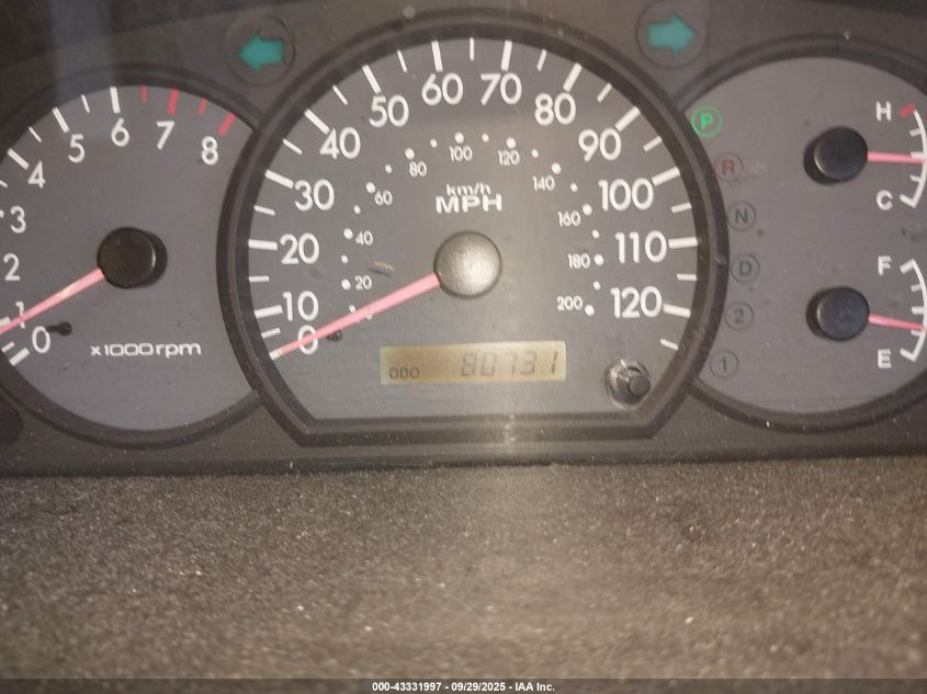 2004 Kia Rio VIN: KNADC125346316595 Lot: 43331997