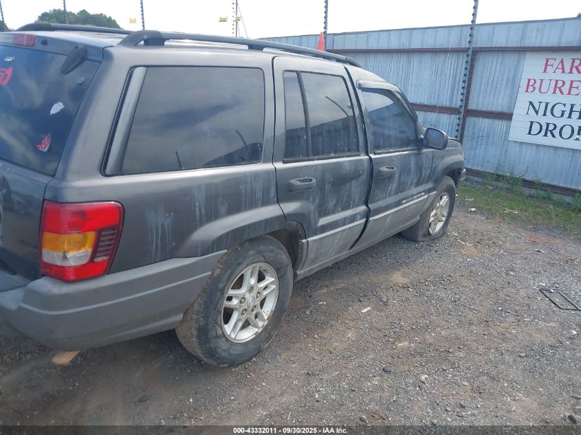 2002 Jeep Grand Cherokee Laredo VIN: 1J4GX48S02C301872 Lot: 43332011