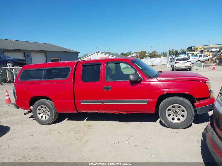 2005 Chevrolet Silverado 1500 Ls VIN: 1GCEC19Z55Z268890 Lot: 43332018