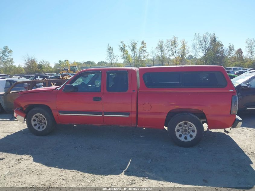 2005 Chevrolet Silverado 1500 Ls VIN: 1GCEC19Z55Z268890 Lot: 43332018