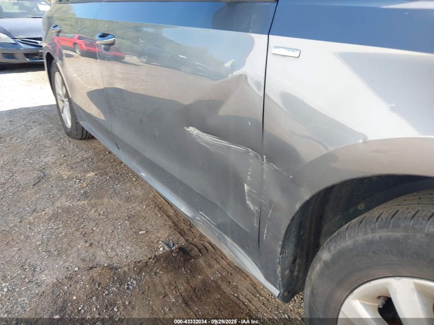 2014 Volkswagen Passat 2.5L Wolfsburg Edition VIN: 1VWAH7A31EC016855 Lot: 43332034