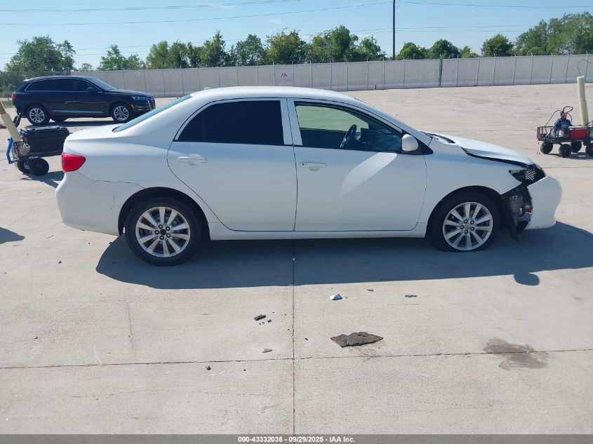 2009 Toyota Corolla Le VIN: JTDBL40E899037115 Lot: 43332036