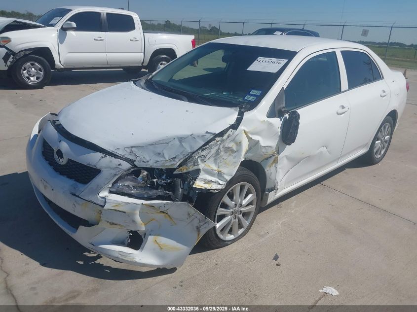 2009 Toyota Corolla Le VIN: JTDBL40E899037115 Lot: 43332036