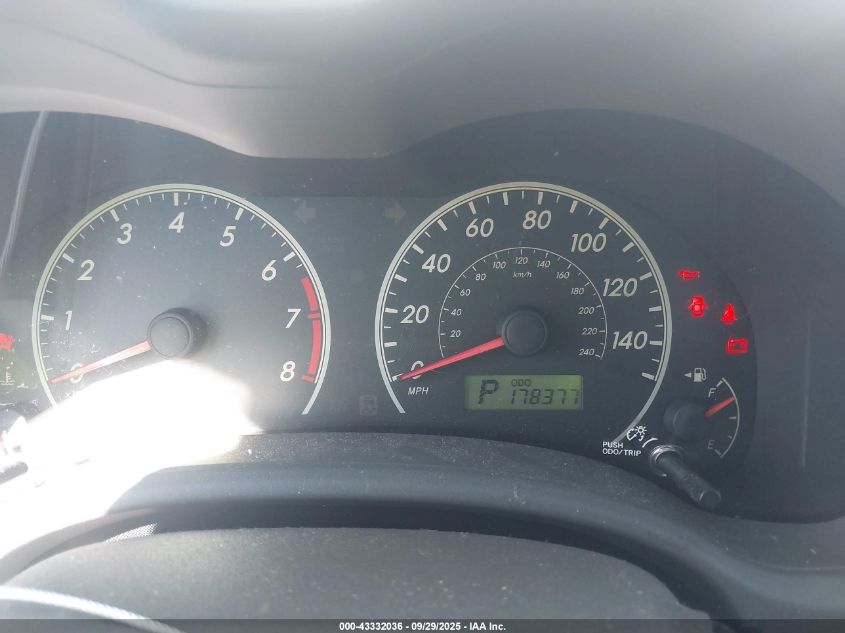 2009 Toyota Corolla Le VIN: JTDBL40E899037115 Lot: 43332036