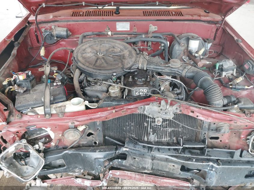 1984 Toyota Pickup 3/4 Ton Long Bed Rn55 VIN: JT4RN55E6E0005110 Lot: 43332056