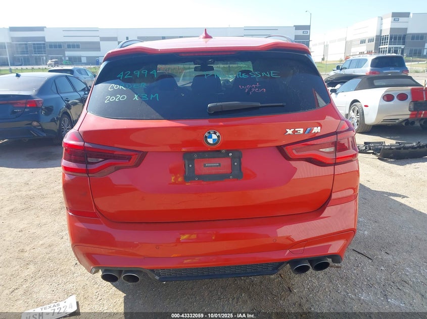 2020 BMW X3 M 5YMTS0C01LLT10705