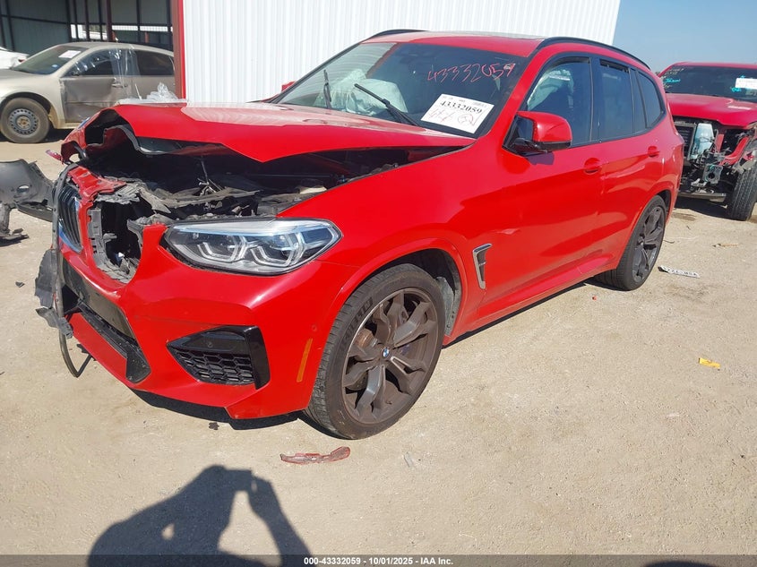 2020 BMW X3 M 5YMTS0C01LLT10705