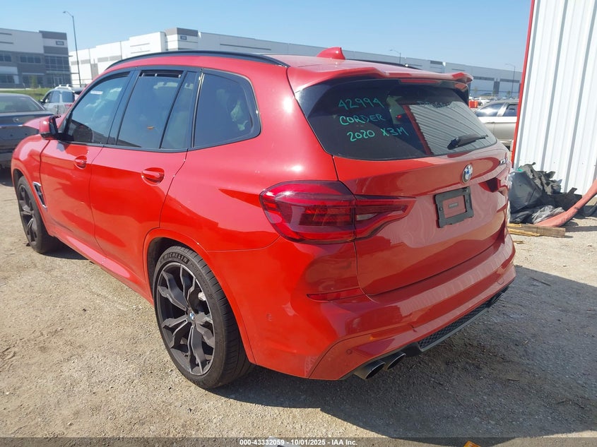 2020 BMW X3 M 5YMTS0C01LLT10705