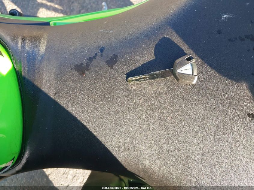 2025 Kawasaki Ex500 H VIN: ML5EXGH11SDA59459 Lot: 43332072