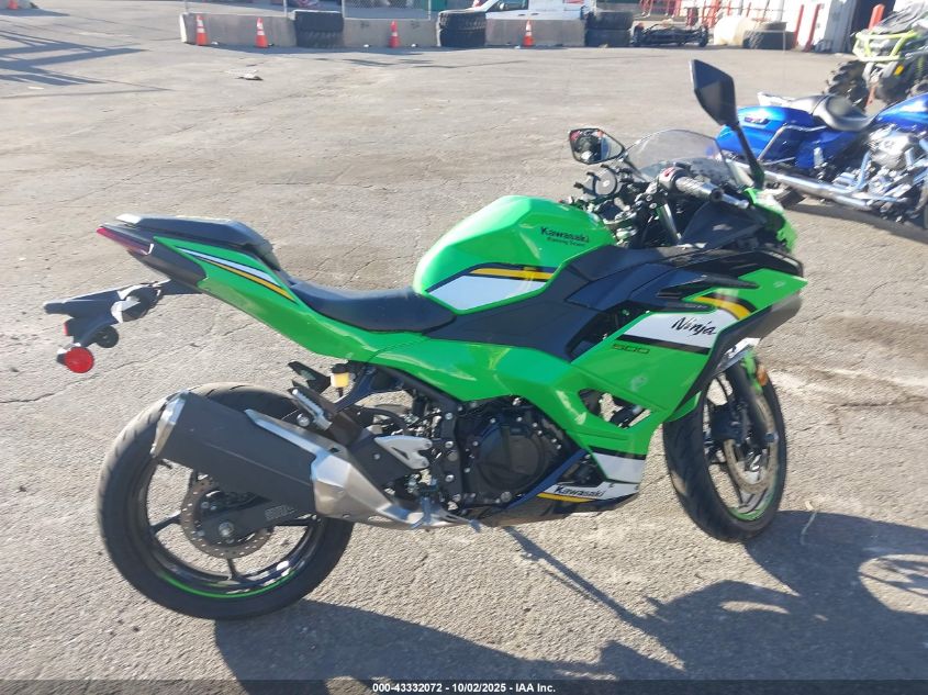 2025 Kawasaki Ex500 H VIN: ML5EXGH11SDA59459 Lot: 43332072