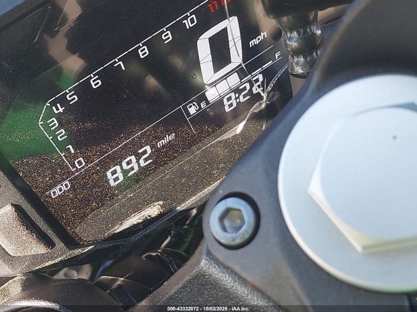 2025 Kawasaki Ex500 H VIN: ML5EXGH11SDA59459 Lot: 43332072