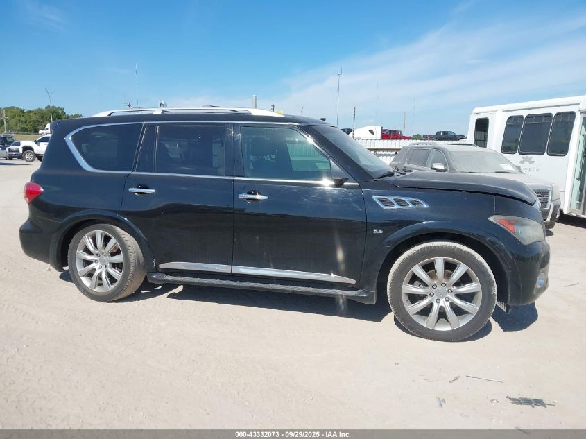 2014 Infiniti Qx80 VIN: JN8AZ2NE1E9065988 Lot: 43332073
