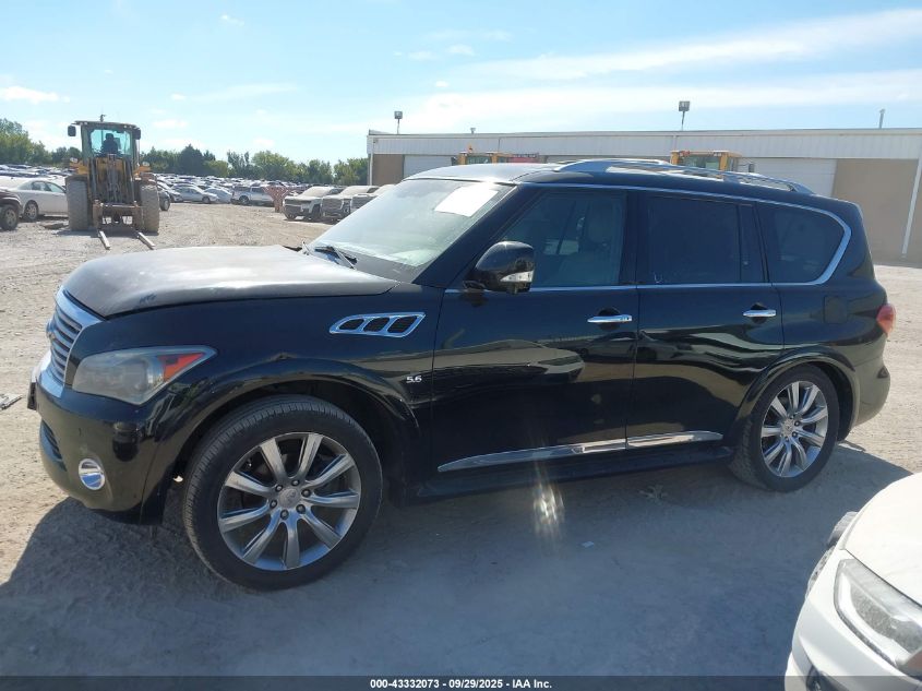 2014 Infiniti Qx80 VIN: JN8AZ2NE1E9065988 Lot: 43332073