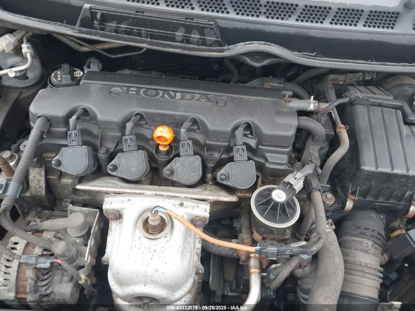 2008 Honda Civic Ex-L VIN: 1HGFA16998L096385 Lot: 43332076