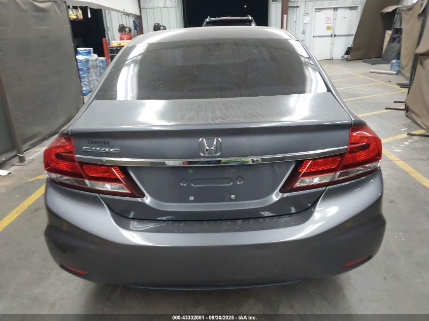 2014 Honda Civic Lx VIN: 19XFB2F54EE040471 Lot: 43332081