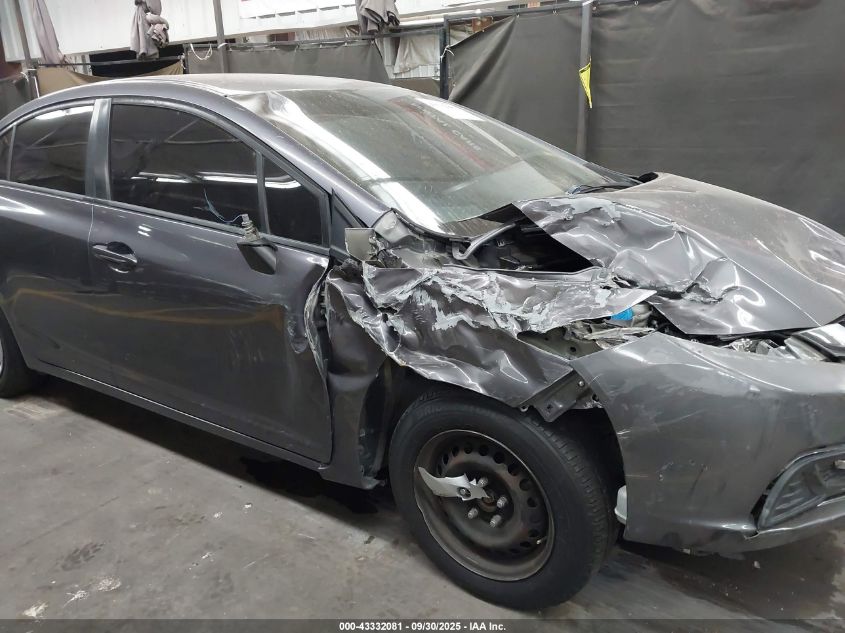 2014 Honda Civic Lx VIN: 19XFB2F54EE040471 Lot: 43332081