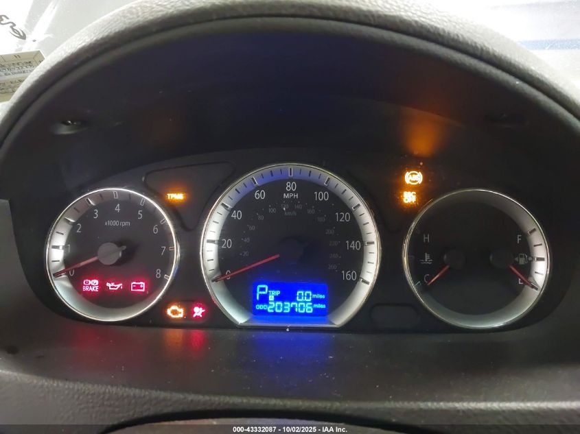 2009 Hyundai Sonata Se V6 VIN: 5NPEU46F09H438238 Lot: 43332087