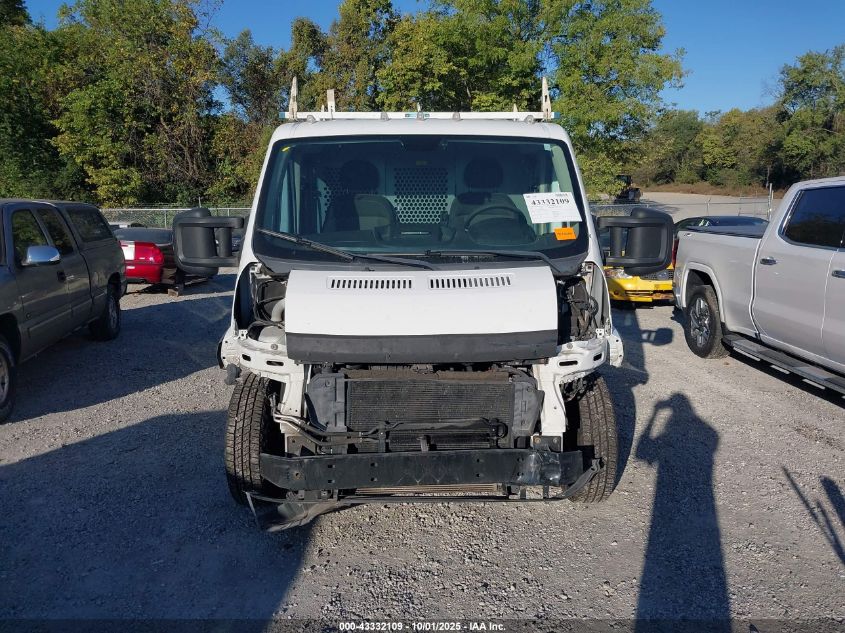 2017 Ram Promaster 1500 Low Roof 136 Wb VIN: 3C6TRVAGXHE500382 Lot: 43332109