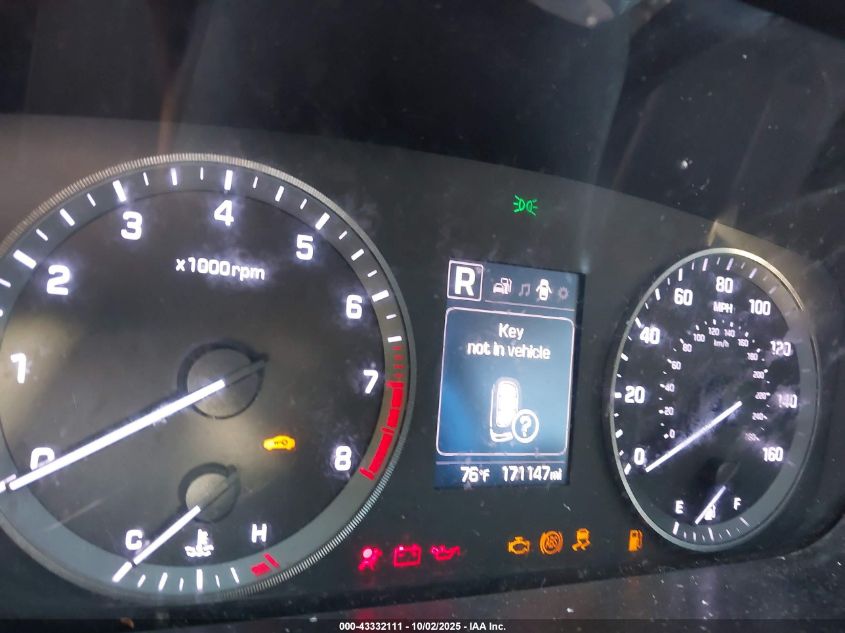 2017 Hyundai Sonata Sport VIN: 5NPE34AF2HH582219 Lot: 43332111