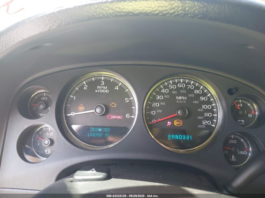 2007 Chevrolet Tahoe Ltz VIN: 1GNFC13J57R360258 Lot: 43332129