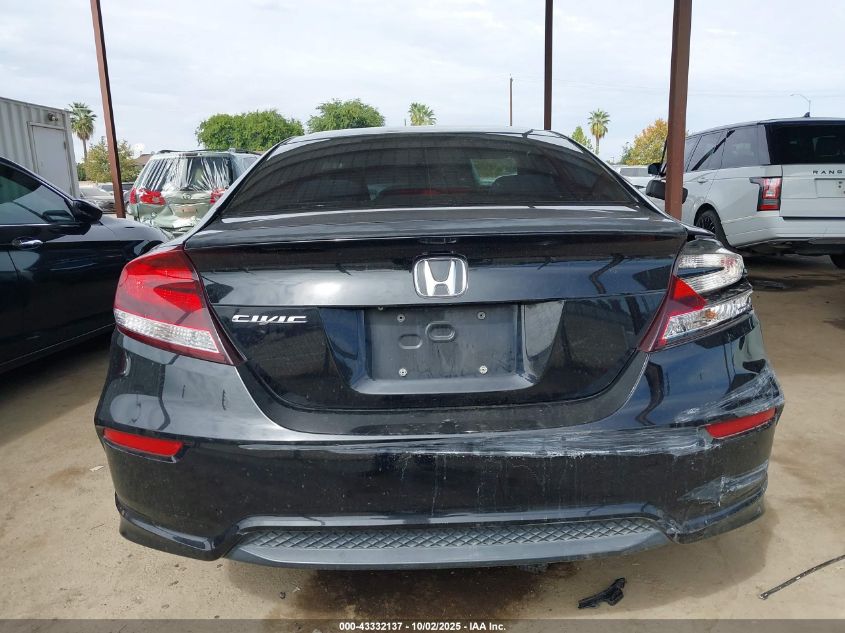 2014 Honda Civic Lx VIN: 2HGFG3B51EH519482 Lot: 43332137