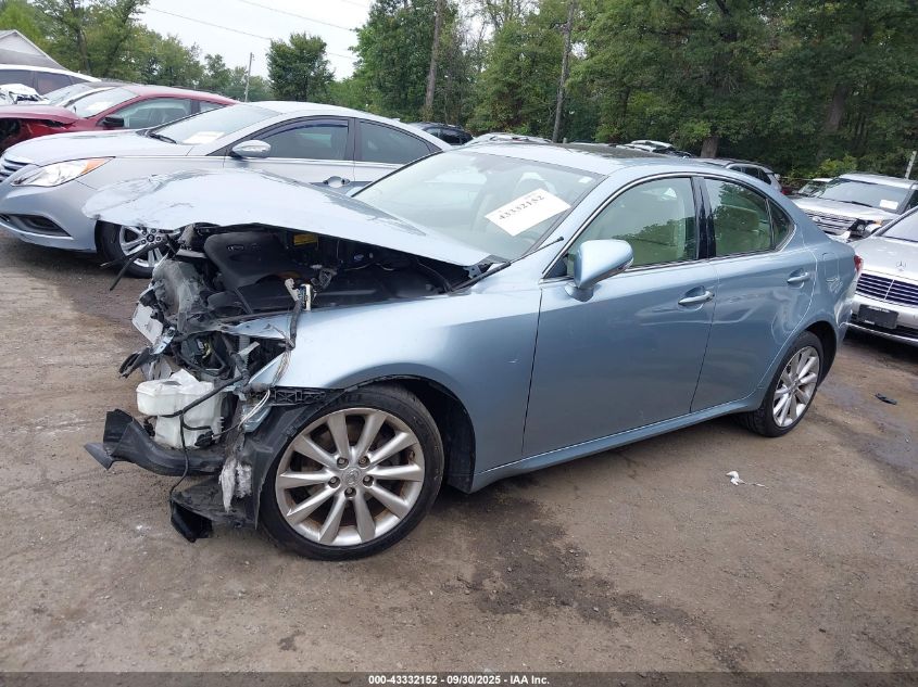 2010 Lexus Is 250 VIN: JTHCF5C2XA5038554 Lot: 43332152