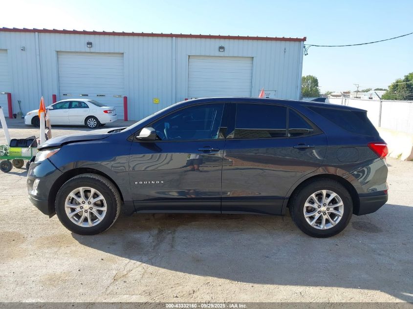 2019 Chevrolet Equinox Ls VIN: 3GNAXHEV1KL232266 Lot: 43332160
