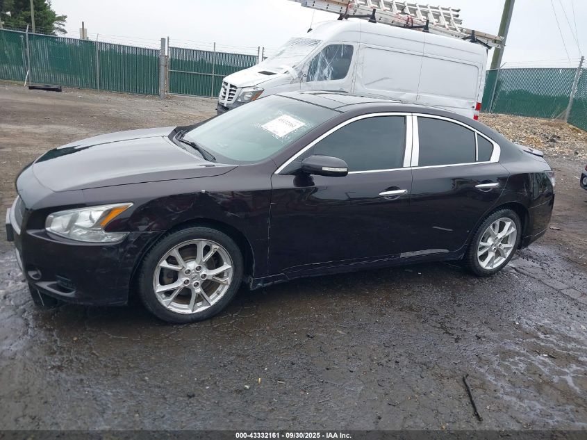 2014 Nissan Maxima 3.5 S/3.5 Sv VIN: 1N4AA5AP3EC474384 Lot: 43332161