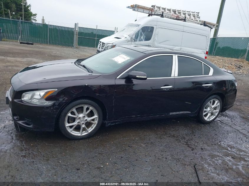 2014 Nissan Maxima 3.5 S/3.5 Sv VIN: 1N4AA5AP3EC474384 Lot: 43332161