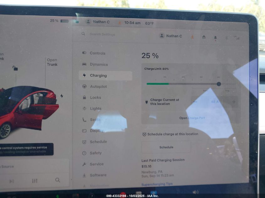 2022 Tesla Model 3 Long Range Dual Motor All-Wheel Drive VIN: 5YJ3E1EB7NF114665 Lot: 43332186