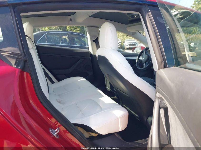 2022 Tesla Model 3 Long Range Dual Motor All-Wheel Drive VIN: 5YJ3E1EB7NF114665 Lot: 43332186