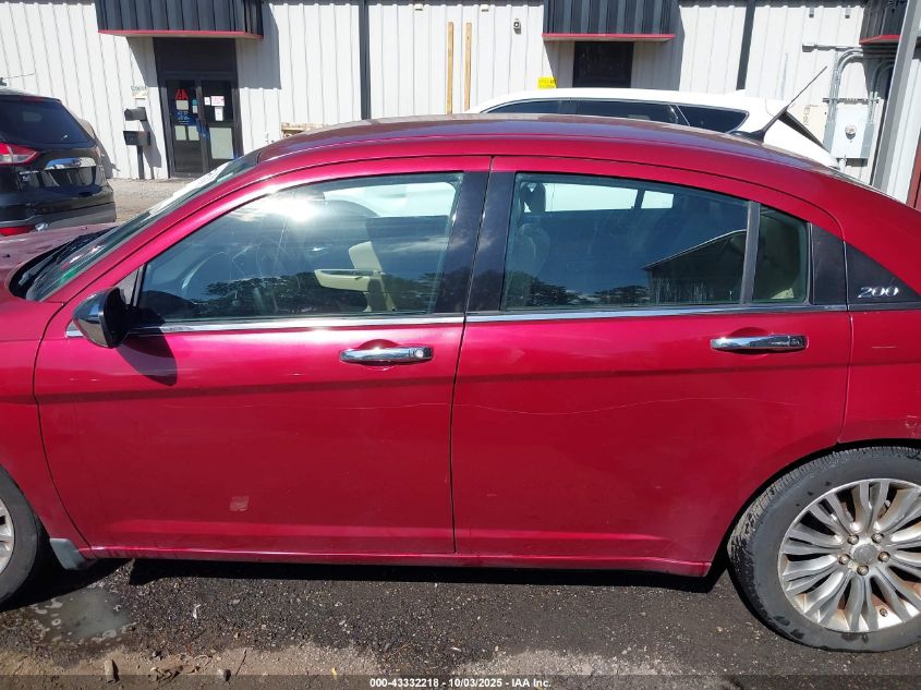 2011 Chrysler 200 Limited VIN: 1C3BC2FG7BN505401 Lot: 43332218