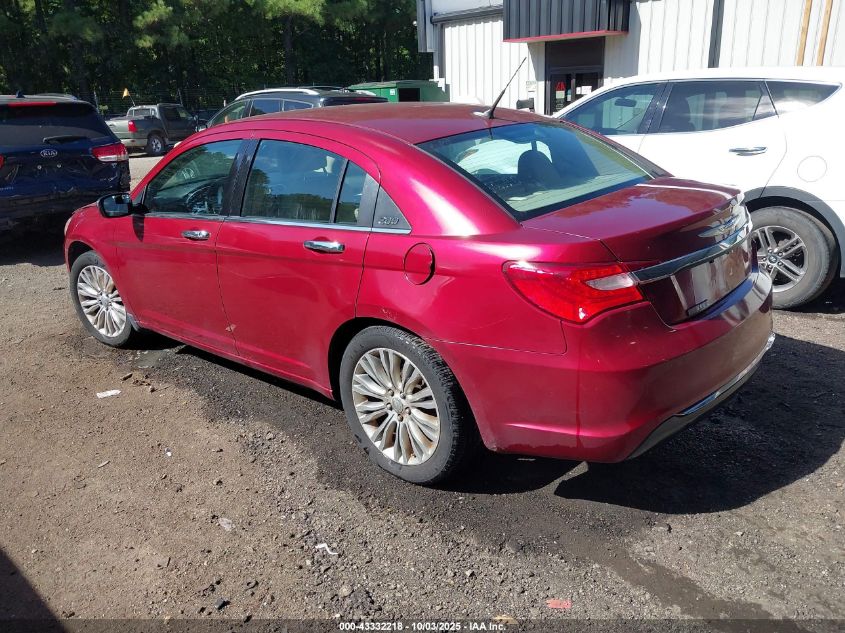 2011 Chrysler 200 Limited VIN: 1C3BC2FG7BN505401 Lot: 43332218